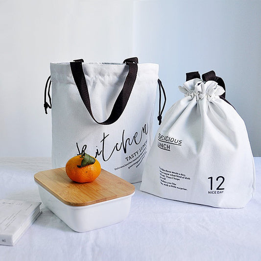 Patterned Foil Lunch Bag