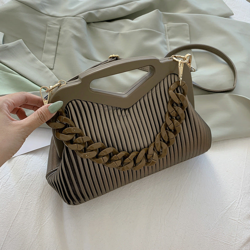 Fashion Stripe Crossbody Bag