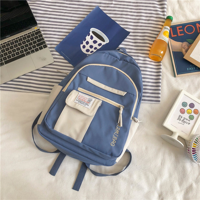 Large Capacity School Canvas Backpack
