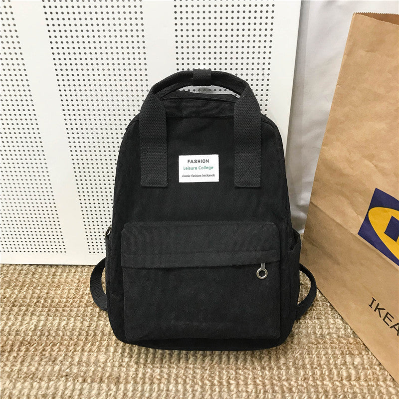 Casual Velvet Backpack