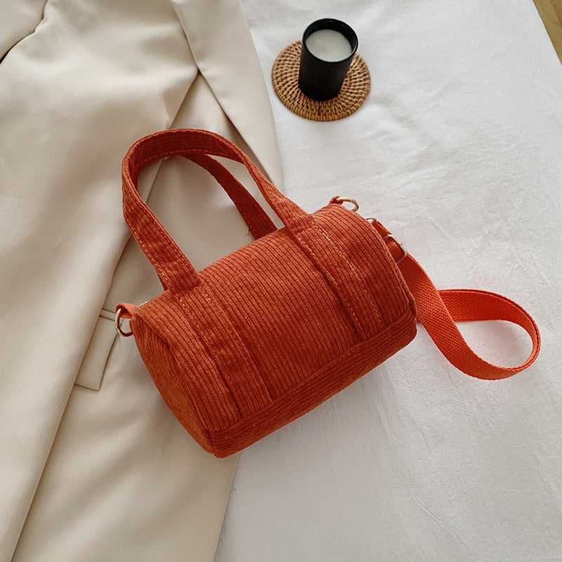 Fashion Corduroy Handbag