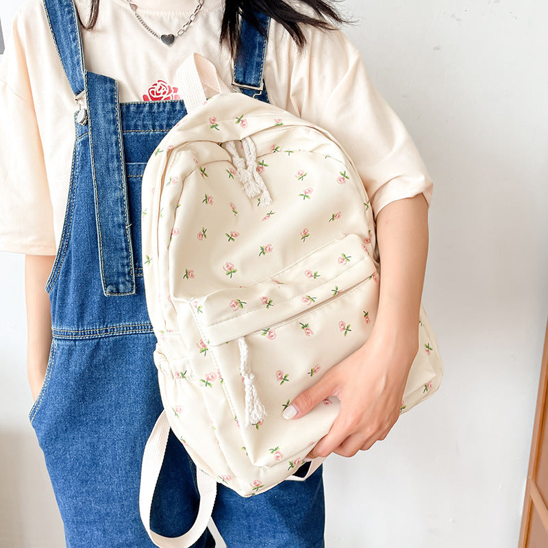 Casual Flower Backpack