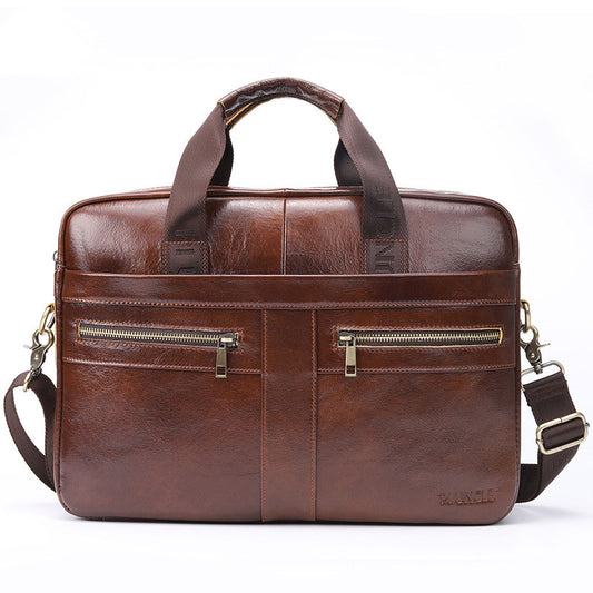 Leather Men's Briefcase