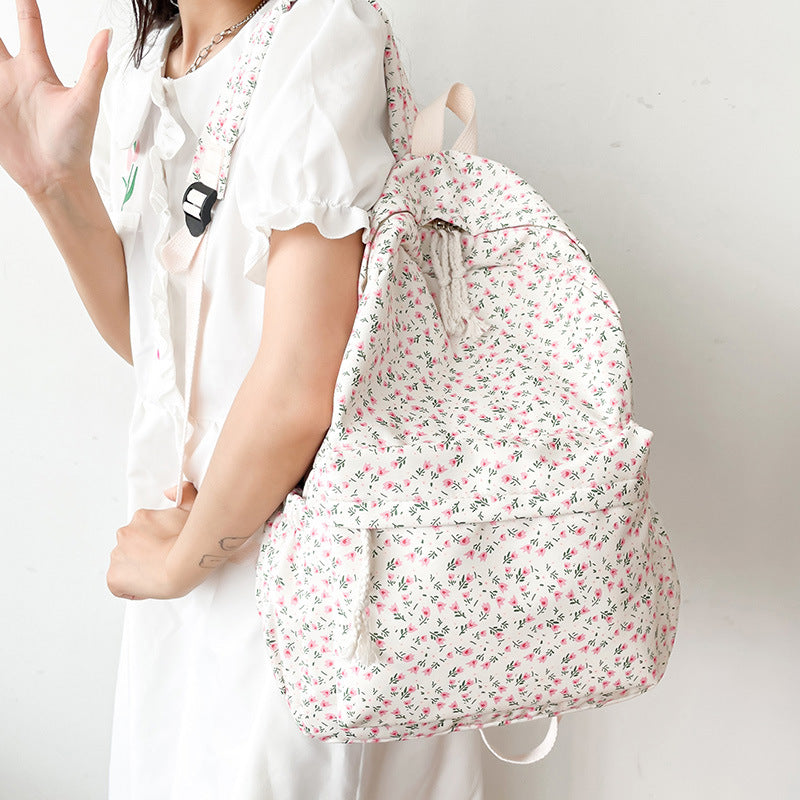 Casual Flower Backpack