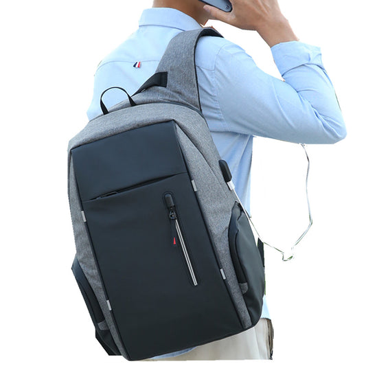 Wielofunkcyjny plecak na komputer. Ładowanie USB